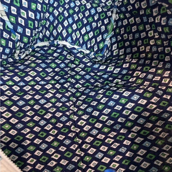 Vera Bradley Mediterranean White Duffle Bag - Picture 11 of 13